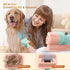 Generic <65dB, All in One Pet Grooming Kit with Vacuum, Low Noise Hair Collection and Suction, for Dogs and Cats (Light