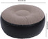 Fydun Inflatable Stool Ottoman Footrest, Flocking Multipurpose Lightweight Patio Seating All Weather Foot Portable
