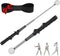 Retractable Golf Swing Training Aid – Portable Grip Trainer with Click Sound, Ideal for Right Hand Practice