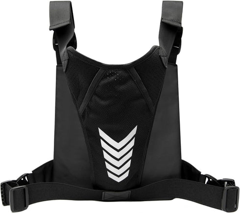 Lightweight Outdoor Chest Bag for Men, EDC Pack with Water Bottle Pocket for Hiking, Cycling