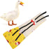 Pssopp Pet Chicken Diapers, Washable Poultry Cloth for Goose Duck Hen Chicken, Yellow Christmas S