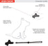 EzyDog Command Clicker Ergonomic Dog Training Tool with Wrist Strap - Hands Free & Universal Fitting System for Fingers Trains Effectively & Humanely with Positive Reinforcement (Black)