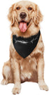 Kangweida Bluefin Tuna Heartbeat Stylish Pet Bandana Cute Pattern Triangle Scarf for Dogs and Cats