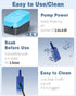Pawfly 12 Pack Aquarium Air Stone, 1 Inch Cylinder Bubble Diffuser for Nano Air Pumps, Small Buckets & Fish Tanks