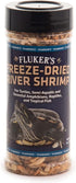 Fluker's Freeze Dried River Shrimp, Nutrient-Packed, Ideal for Lizards, Reptiles, Birds, Fish,
