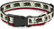 Buckle-Down California Flag Weathered White Plastic Clip Collar, Large, 15-26"