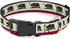 Buckle-Down California Flag Weathered White Plastic Clip Collar, Large, 15-26"