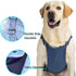 Classic Dog Jeans Overall for Medium Large Dogs, Pet Denim Jumpsuit Onesies Clothes Costumes, Blue Vintage Washed