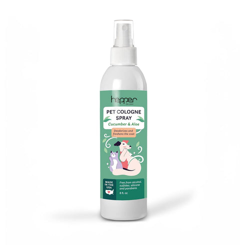 Hepper Pet Cologne Spray - Long-Lasting Dog/Cat Cologne & Perfume Spray for Pups/Kittens, Grooming Elegance & Enduring