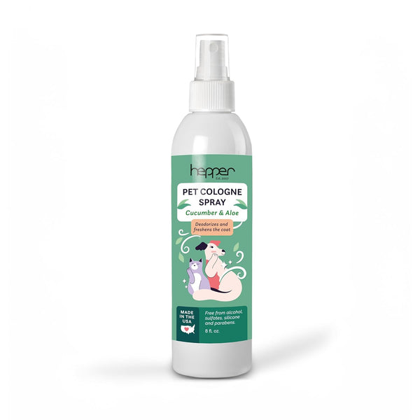 Hepper Pet Cologne Spray - Long-Lasting Dog/Cat Cologne & Perfume Spray for Pups/Kittens, Grooming Elegance & Enduring