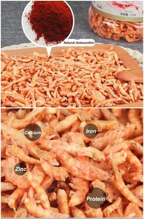 Meki Acua (260g) Freeze-dried shrimp for Pets Fish Special Antarctic krill