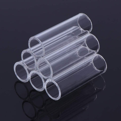 NEXAVKPR 3 6 Aquarium Decor Clear Acrylic Tube Cave House for Shrimp Cichlid Hiding Rest Spawning Tubes Tubes Heater