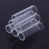 NEXAVKPR 3 6 Aquarium Decor Clear Acrylic Tube Cave House for Shrimp Cichlid Hiding Rest Spawning Tubes Tubes Heater