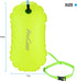 ProCase Swim Buoy Float - Swimming Bubble Safety Float with Adjustable Waist Belt for Open Water Swimmers and