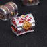 5pcs Pirate Chest Aquarium Decor, Treasure Chest Accessory for Fish Tank Microlandscape