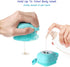 L.B. Dog Bath Brush Silicone, Soft Massage Brush for Cats, Pet Shampoo Dispenser