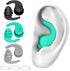 Swimming Ear Plugs for Adults, 3 Pairs Waterproof Reusable Silicone for Swimming and Surfing