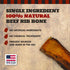 COUNTRY 10" 4 Count THE BUTCHER Rib Bones Large - Beef Rib Bones, Natural Long-Lasting Chews for Medium, Large Breeds