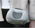 Wontee Portable Hamster Carrier Bag for Outdoor Travel, Adjustable Shoulder Strap for Small Pets (Grey)