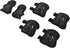 Kids Adult Sports Protective Gear Set, Knee Elbow Pad Wrist Guards for Roller Skating 6 Years Old+