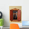 Wallmonkeys Stylish Window with Shutters Wall Decal Peel and Stick Graphic WM63905