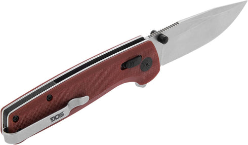 G10 G10 D2 SOG Terminus XR Daily Carry Rugged EDC Ambidextrous Pocket Folding Knives | Handle | Wear-Resistant Steel