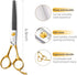 Dog Thinning Shears for Grooming, 36 Teeth 6.5" Blending Scissors for Small and Medium Dogs