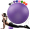 Soft Pilates Ball 9 Inch, Ideal for Physical Therapy, Yoga, Core Medicine, Mini Rubber Fitball