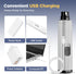 YGGDRA 2-Speed Dog Nail Grinder Upgraded - Professional Super Quiet and Low Vibration Electric Pet Nail Grinder