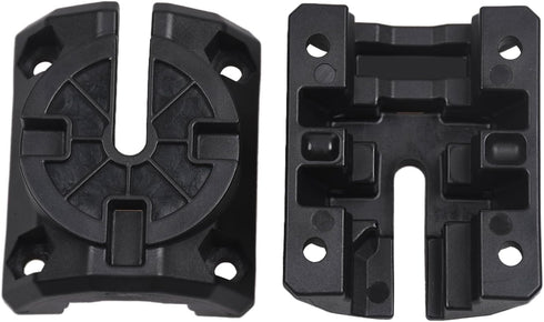 Kayak Fishing Accessories Black Rail Adapter Compatible with Hobie H and MightyMount Duo Rails