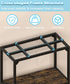20 Gallon Black Fish Tank Stand, Upgraded Height Aquarium Table with 2 Tiers Storage Shelf, 510 LBS Capacity, 24" L x