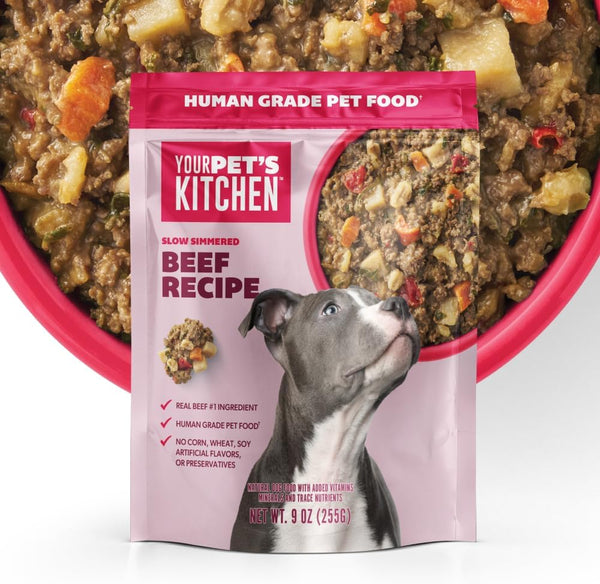 Your Pet's Kitchen Wet Dog Food, Slow Simmered Beef Recipe - 9