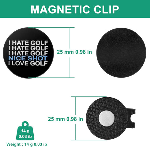 ZZHAO Golf Divot Tool and Golf Ball Marker, Divot Repair ToolGolf Accessories for Men, Funny Gifts for Men, Tools