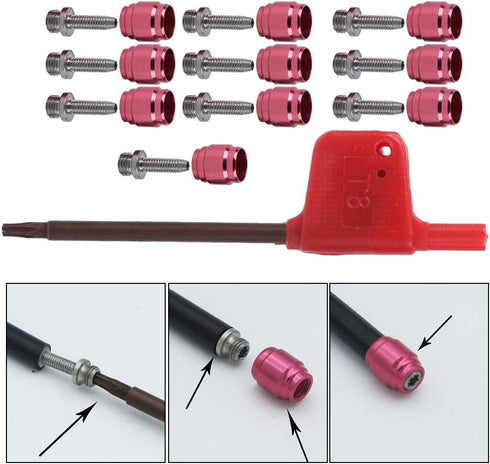 Set, Olive Olive Olive Connecting Insert Oil Fitting Kit for StealthamaJig Brake Quick Connect Quick Install Oil Tube