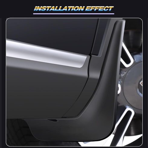 Mud Flaps for 2019-2023 Ram 1500, Dedicated Mudguard for Four Seasons Universal Protection, Front/Rear