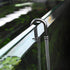 Maxmoral Aquarium U-Shape Connectors, Stainless Steel Fish Tank Air Pump Accessories CO2 System Tube Connector
