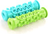Guardians Dog Chew Toys for Aggressive Chewers - Dog Toothbrush Care Cleaning Stick for Small Middle Dogs (Blue+Green)