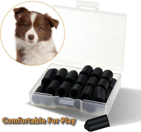 30 Pcs Dog Shock Collar Rubber Tips, Training Collar Replacement Parts, Silicone Covers for Dog Training Collars