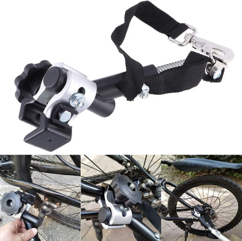 Veemoon Universal Bike Trailer Hitch Connector Bicycle Trailer Coupler Attachment Cycling Adapter Accessories