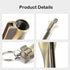 Permanent Match - 3 Pack Flint Matchstick Fire Starter, Keychain Metal Immortal Lighter, Waterproof Survival Gear
