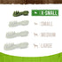 Merrick Fresh Kisses Natural Dental Chews for Tiny Dogs, Infused with Coconut and Botanical Oils, 106 ct Box