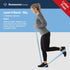 Sammons Preston Non-Latex Exercise Band, 5 Pack, Improve Strength, Dexterity, Flexibility, Set of 5 Resistance Levels