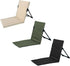 Yeory Folding Beach Chair - Breathable, Stable, Portable with Sponge Filling & Mesh Pocket - Lightweight, Soft, Sturdy
