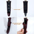 Dual-Sided De-Shedding Tool with Stainless Steel Blade for All Dog Coat Types - Soft Touch Grip (Burgundy)