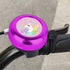 MZELQ Bicycle Bell, Cute Clear Sound Adjustable Size Aluminum Bike Accessories Bell Ring for All Ages