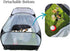 Small Animal Playpen Chicken Brooder with Cord Access Port, Portable Pop Up Pet Playpen with Detachable Base