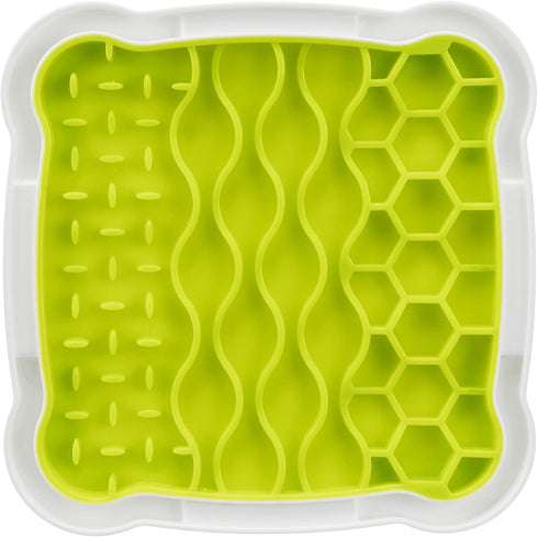 TRIXIE Lick'n Snack Licking Plate, Dogs and Cats Lick Mat, Slow Feeder
