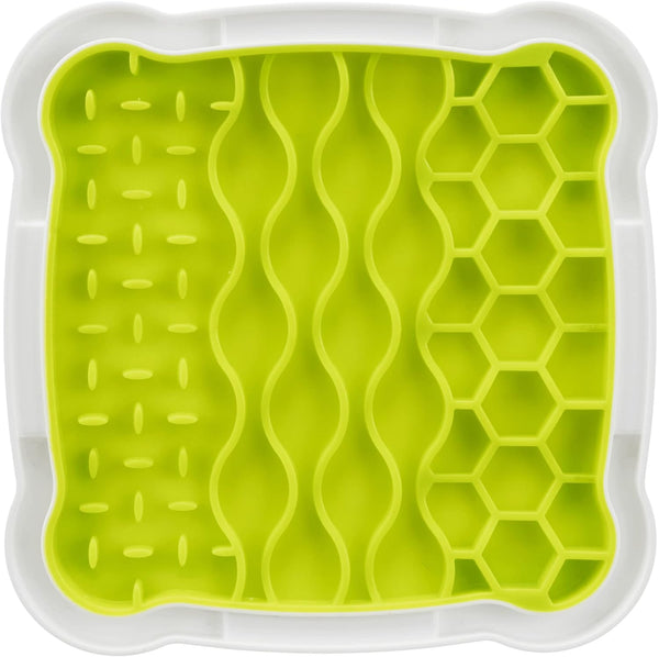 TRIXIE Lick'n Snack Licking Plate, Dogs and Cats Lick Mat, Slow Feeder