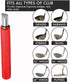 Golf Club Cleaner and Groove Sharpener Tool - 6 Carbide Tungsten Steel Cutters, Golf Club Re-Grooving Accessory
