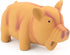 2 Pack 6.5" CHIWAVA Medium Pig Dog Toy for Dogs Latex Rubber Cube Squeeze Grunting Sound Interactive Play
